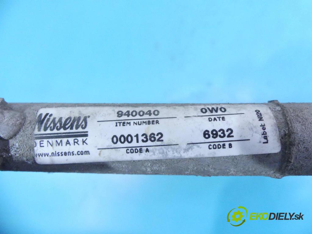 Nissan Qashqai J10 2006-2013 1.5 dci 106 HP manual 78 kW 1461 cm3 5- chladič klimatizácie 940040 (Chladiče klimatizácie)