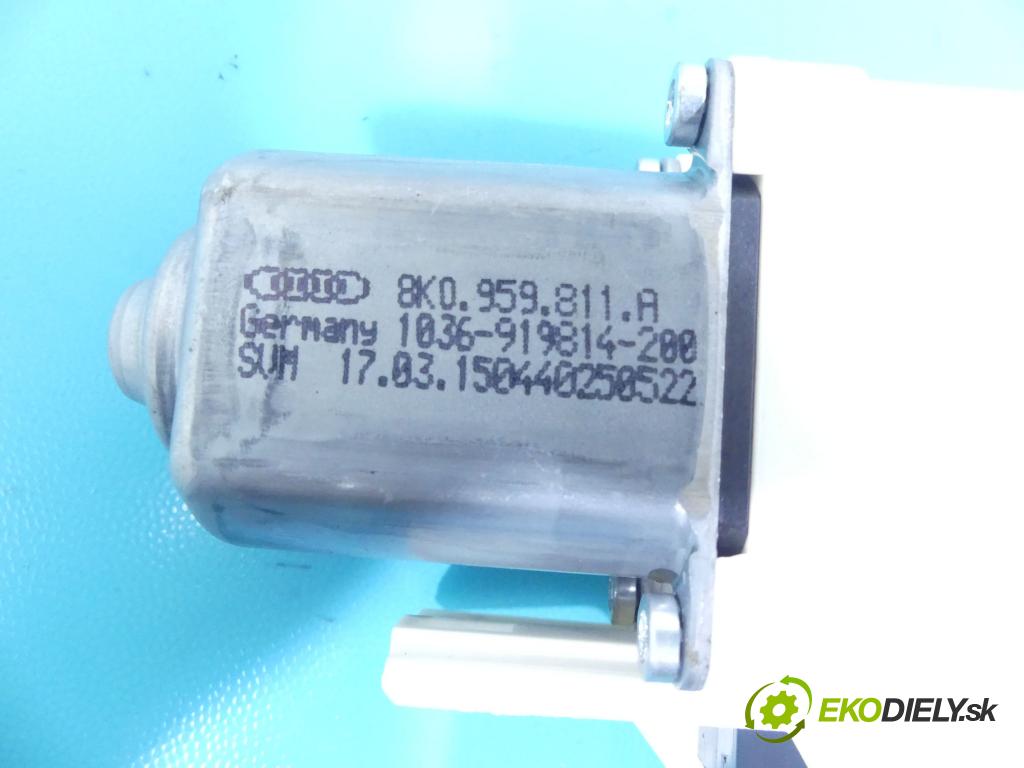 Audi A4 B8 2007-2015 2.0 tdi 150 hp automatic 110 kW 1968 cm3 5- mechanismus stahování zadní levý 8K0839461C