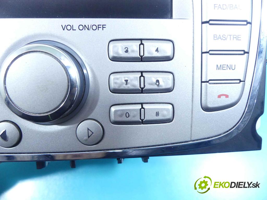 Ford Mondeo Mk4 2007-2014 1.8 tdci 125 HP manual 92 kW 1753 cm3 5- Radio továreň: 8S7T-18C815-AA