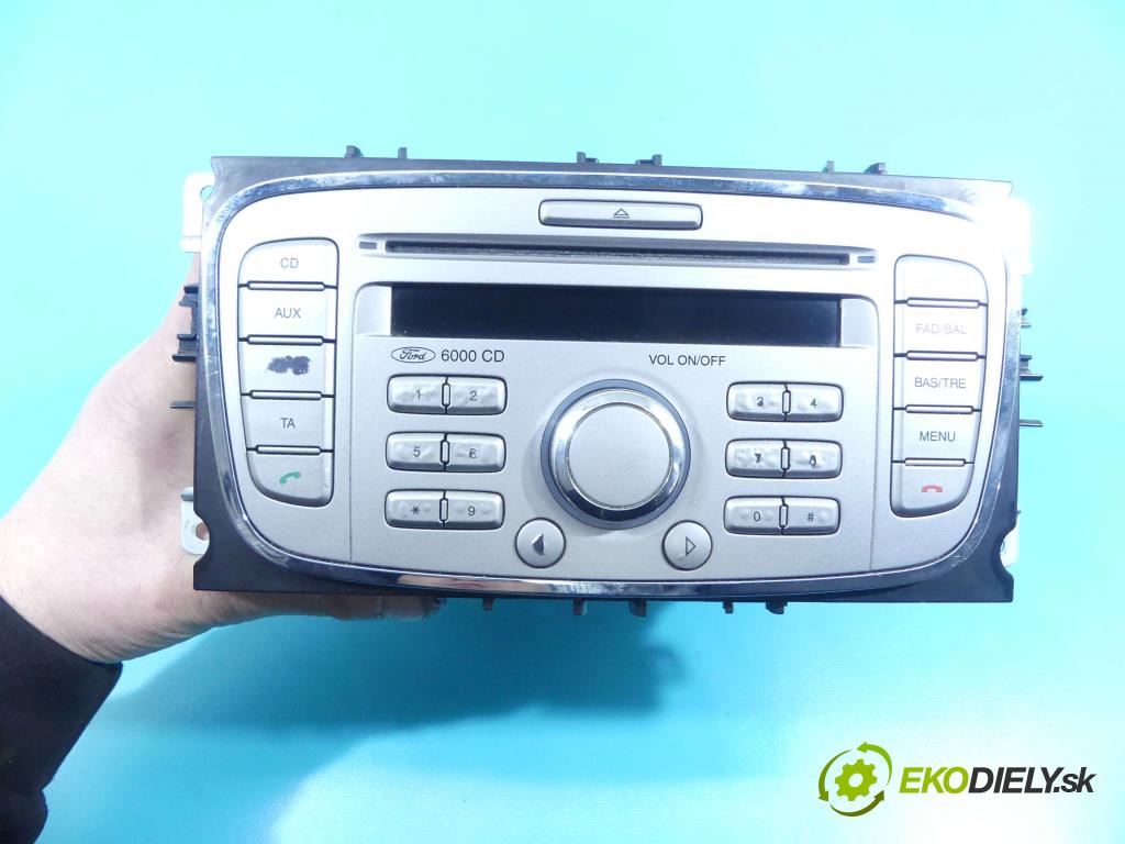 Ford Mondeo Mk4 2007-2014 1.8 tdci 125 HP manual 92 kW 1753 cm3 5- Radio továreň: 8S7T-18C815-AA
