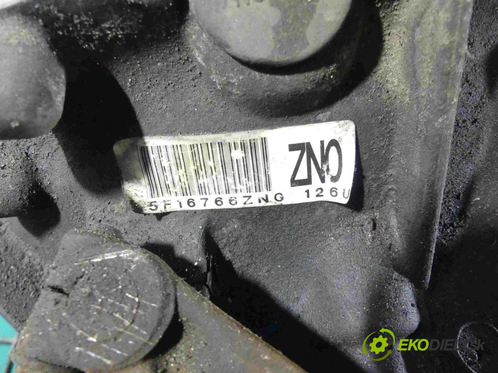 Suzuki Swift Mk6 2005-2010 1.3 16v (M13A) 92 HP manual 67,5 kW 1328 cm3 5- prevodovka stupeň,rýchlosť manual ZN0
