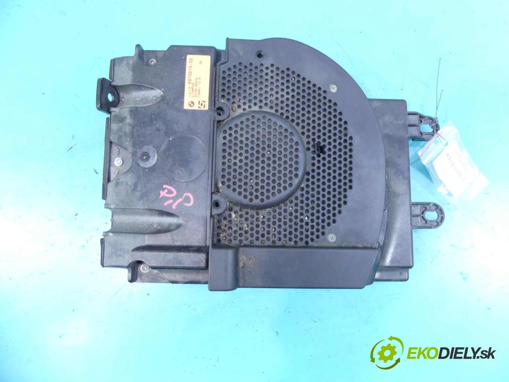 Bmw 7 E65 2001-2008 4.8 V8 367hp automatic 270 kW 4799 cm3 4- Subwoofer: 6970010-02 (Audio zariadenia)