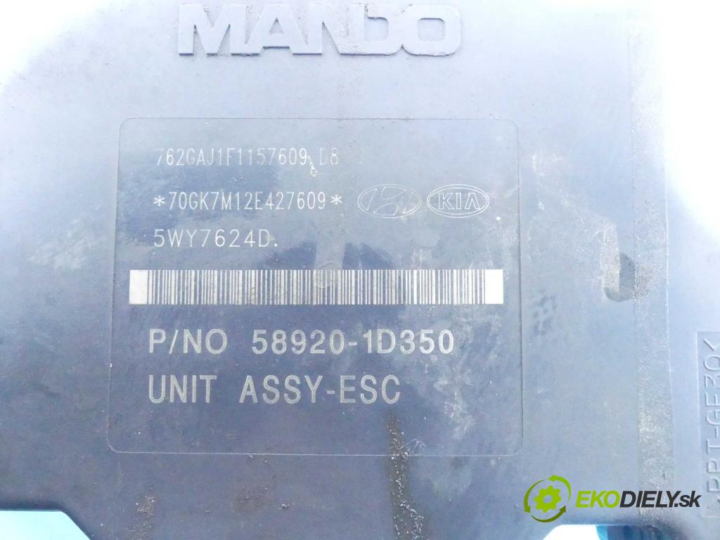 Kia Carens III 2006-2013 2.0 B 16v 144 HP automatic 106 kW 1998 cm3 5- čerpadlo abs 58920-1D350 (Pumpy ABS)