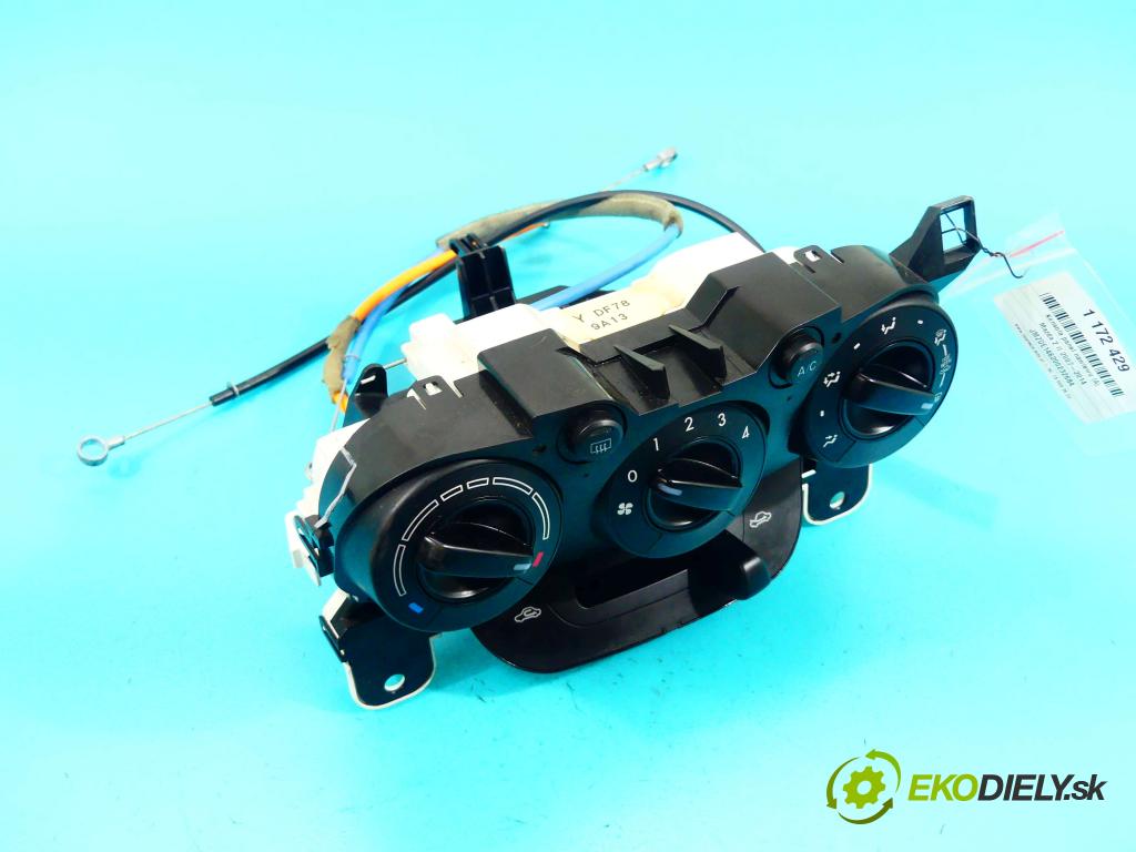 Mazda 2 II 2007-2014 1.6 citd 90 HP manual 66 kW 1560 cm3 5- panel kúrenia DF789A13
