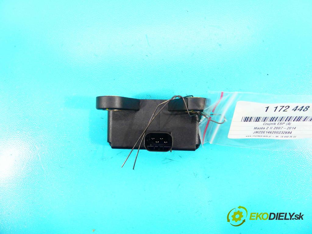 Mazda 2 II 2007-2014 1.6 citd 90 hp manual 66 kW 1560 cm3 5- snímač ESP 8V51-14B296-B
