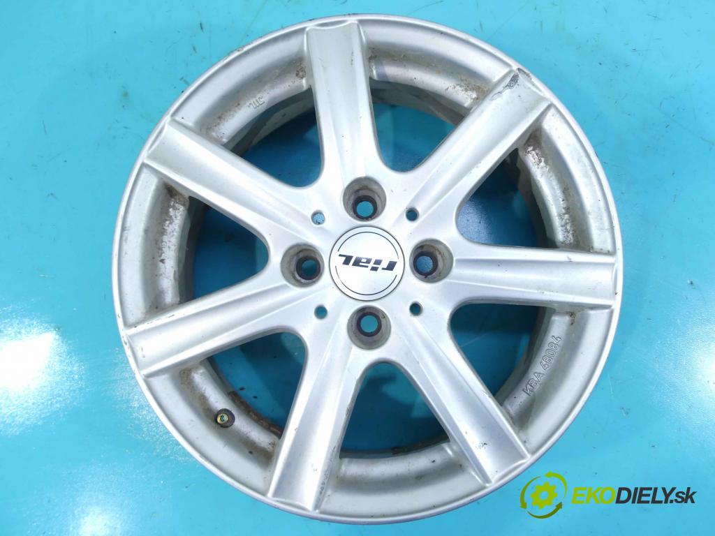 Mazda 2 II 2007-2014 1.6 citd 90 hp manual 66 kW 1560 cm3 5- hlinikové disky 