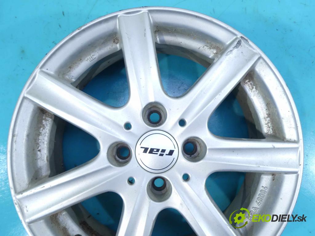 Mazda 2 II 2007-2014 1.6 citd 90 hp manual 66 kW 1560 cm3 5- hlinikové disky