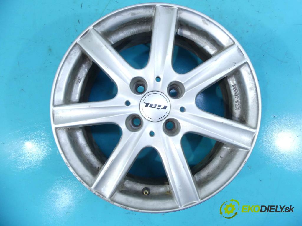 Mazda 2 II 2007-2014 1.6 citd 90 HP manual 66 kW 1560 cm3 5- Hlinikový disk LK100A2