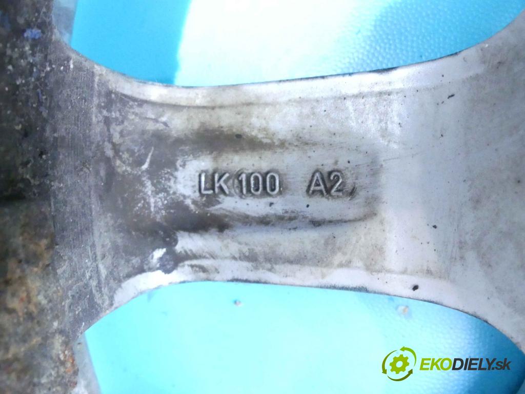 Mazda 2 II 2007-2014 1.6 citd 90 HP manual 66 kW 1560 cm3 5- Hlinikový disk LK100A2