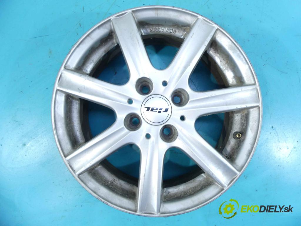 Mazda 2 II 2007-2014 1.6 citd 90 hp manual 66 kW 1560 cm3 5- hlinikové disky 