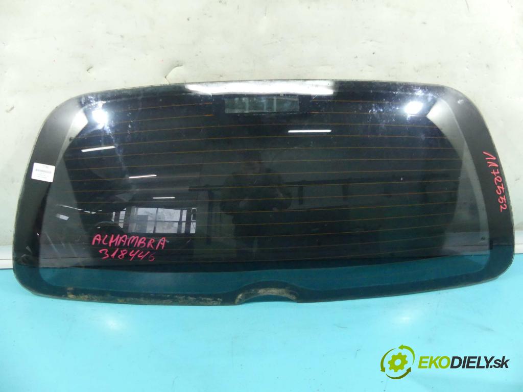 Seat Alhambra I 1996-2010 2.0 116 hp manual 85 kW 1984 cm3 5- sklo zadní  (Okna zadní)