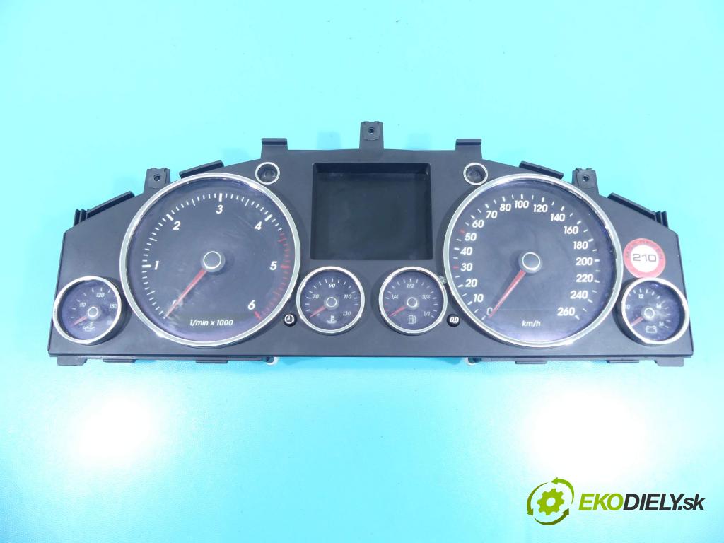 Vw Touareg I 2002-2010 2.5 tdi 174 HP automatic 128 kW 2461 cm3 5- prístrojovka/ budíky 7L6920881S (Prístrojové dosky, displeje)