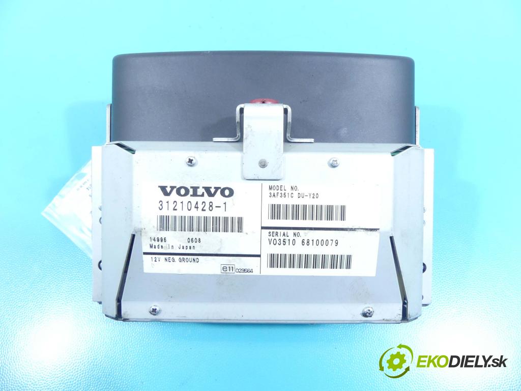 Volvo S80 II 2006-2016 2.5 T 200 HP automatic 147 kW 2521 cm3 4- Zobrazit: 31210428-1 (Prístrojové dosky, displeje)