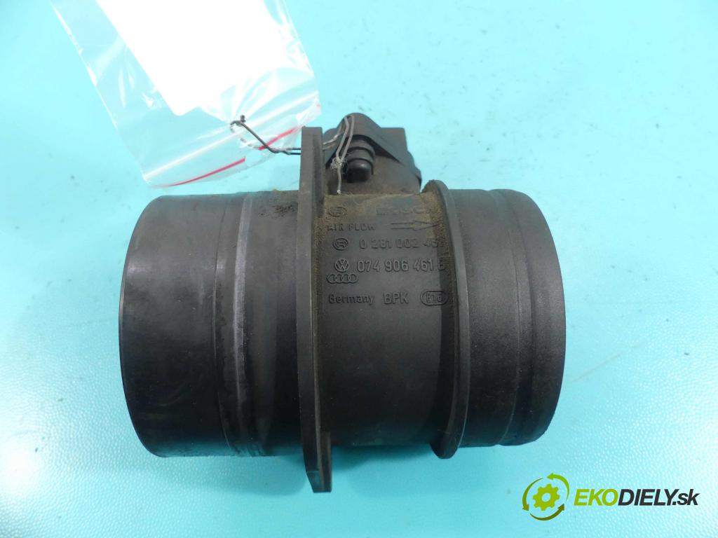 Vw Passat B6 2005-2010 2.0 tdi 140 HP manual 103 kW 1968 cm3 5- průtokoměr: 0281002461 (Váhy vzduchu)