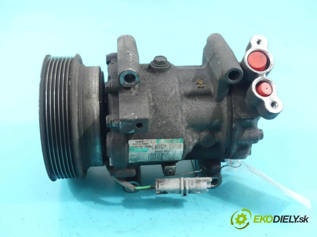 Renault Clio III 2005-2012 1,2.0 16v 75 HP manual 55 kW 1149 cm3 5- čerpadlo klimatizácie 8200578856