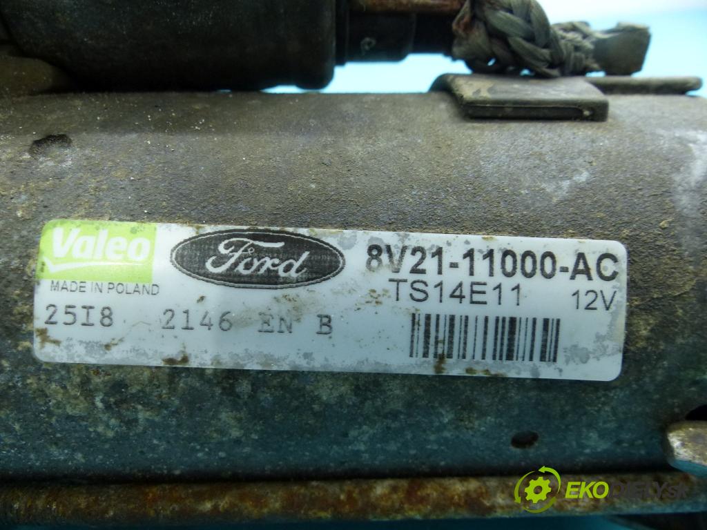 Mazda 2 II 2007-2014 1.6 citd 90 HP manual 66 kW 1560 cm3 5- štartér TS14E11 (Štartéry)
