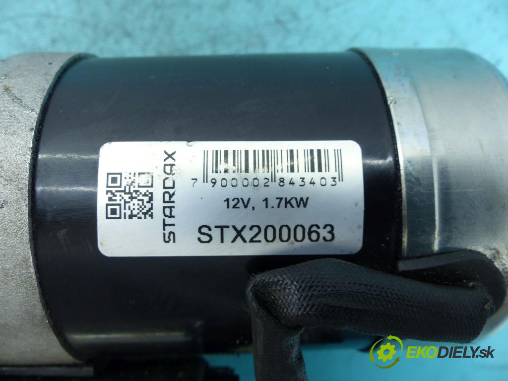 Renault Clio II 1998-2012 1.9d 64 HP manual 47 kW 1870 cm3 5- štartér (Štartéry)