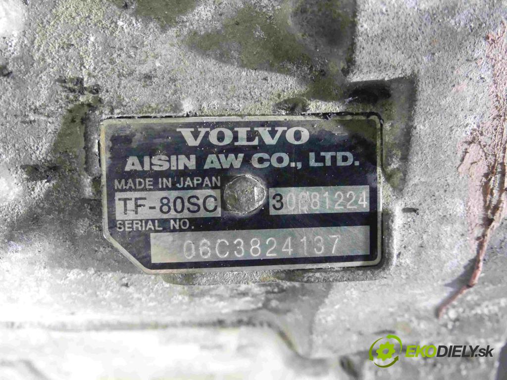 Volvo S80 II 2006-2016 2.5 T 200 HP automatic 147 kW 2521 cm3 4- prevodovka stupeň,rýchlosť automat 30759364