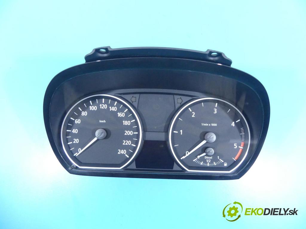 Bmw 1 E87 2004-2011 2.0d 163 HP automatic 120 kW 1995 cm3 5- prístrojovka/ budíky 1024952 (Prístrojové dosky, displeje)