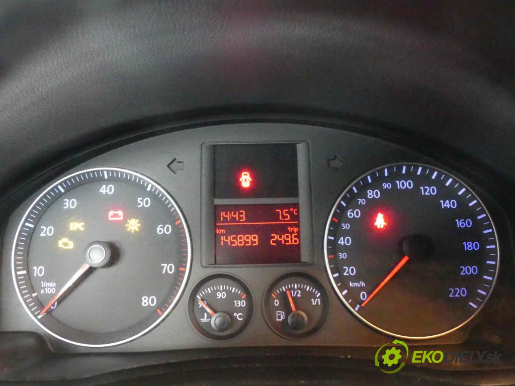 Vw Golf plus 1.4 16v 75 HP manual 55 kW 1390 cm3 5- prístrojovka/ budíky 1K0920851M (Prístrojové dosky, displeje)
