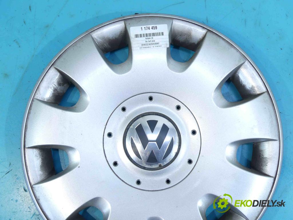 Vw Golf plus 1.4 16v 75 HP manual 55 kW 1390 cm3 5- puklica 1T0601147 (Puklice)