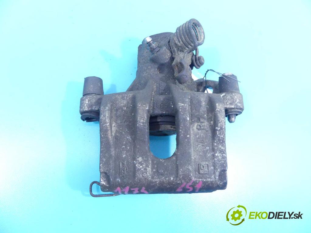 Mazda 3 I BK 2003-2009 1.6 16v 105 HP manual 77 kW 1598 cm3 5- brzdič zadné pravý (Ostatné)