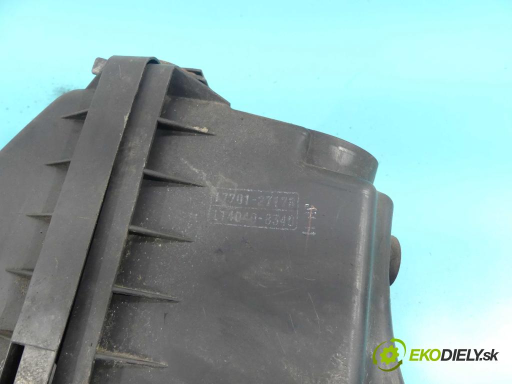 Toyota Corolla E12 2001-2009 1.4 D4D 90 HP manual 66 kW 1364 cm3 5- obal filtra vzduchu 17701-27170 (Obaly filtrov vzduchu)