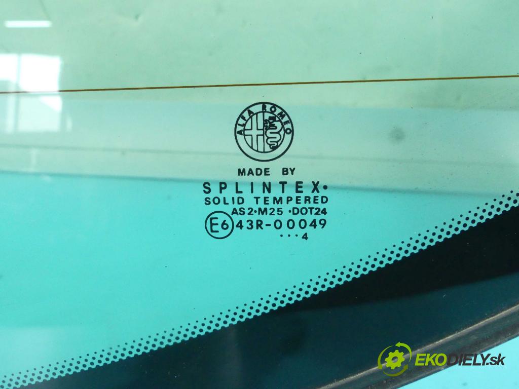 Alfa romeo Gt 1.9 jtd 150 hp manual 110 kW 1910 cm3 3- sklo zadní  (Okna zadní)