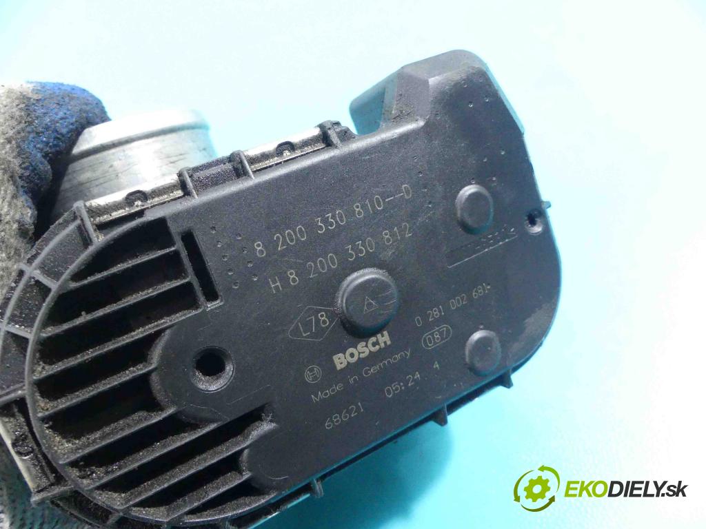 Renault Laguna II 2001-2007 2.0 dci 150 HP manual 110 kW 1995 cm3 5- klapka 8200330812 (Škrtiace klapky)