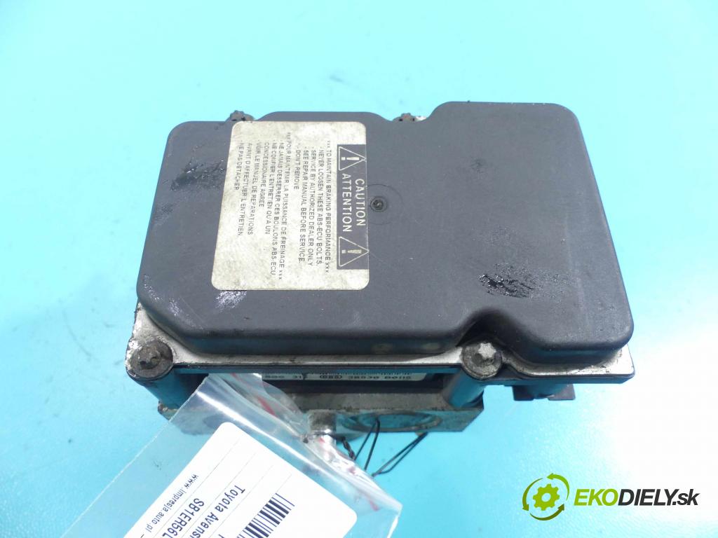 Toyota Avensis II T25 2003-2008 1.8 vvti 129 HP manual 95 kW 1794 cm3 5- čerpadlo abs 0265800313 (Pumpy ABS)