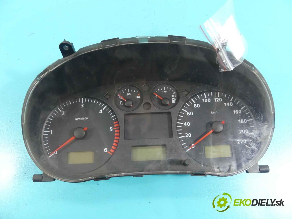Seat Cordoba I 1993-2002 1.9 sdi 68 HP manual 50 kW 1896 cm3 4- prístrojovka/ budíky 06K0920821E (Prístrojové dosky, displeje)