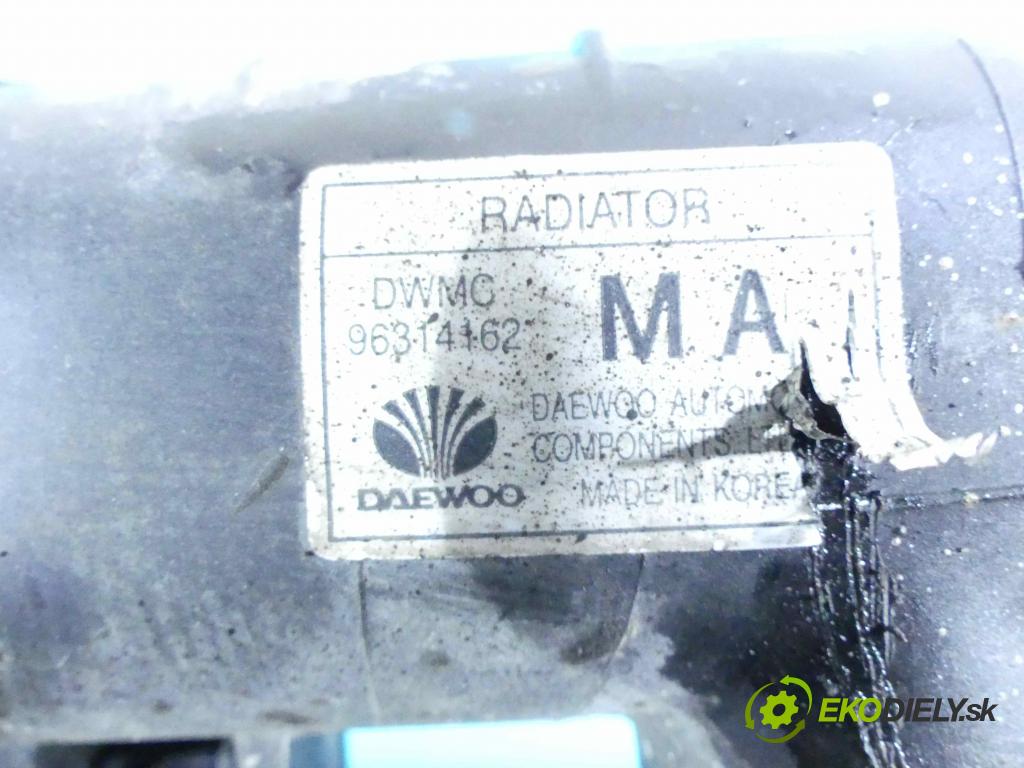 Daewoo Matiz 0.8 51KM manual 37,5 kW 800 cm3 5- chladič  (Chladiče)