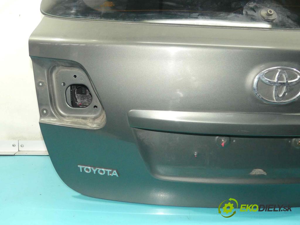 Toyota Avensis III T27 2009-2018 2.0 D4D 126 hp manual 93 kW 1998 cm3 5- zadní kufrové dveře  (Zadní kapoty)