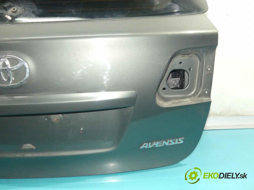 Toyota Avensis III T27 2009-2018 2.0 D4D 126 hp manual 93 kW 1998 cm3 5- zadní kufrové dveře  (Zadní kapoty)