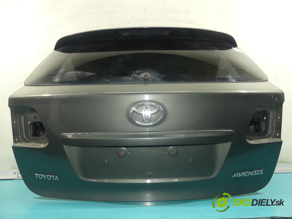 Toyota Avensis III T27 2009-2018 2.0 D4D 126 hp manual 93 kW 1998 cm3 5- zadní kufrové dveře  (Zadní kapoty)