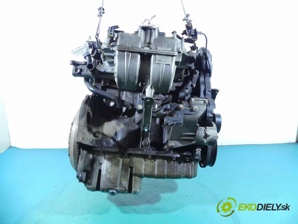 Opel Meriva A 2002-2010 1.6 16v 101 HP manual 74 kW 1598 cm3 5- motor benzín: Z16XE