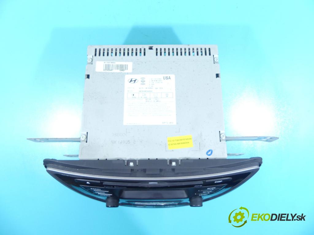 Hyundai Elantra V 2010-2016 1.8 16v 147 HP automatic 108 kW 1800 cm3 4- Radio továreň: 96170-3X165RA5