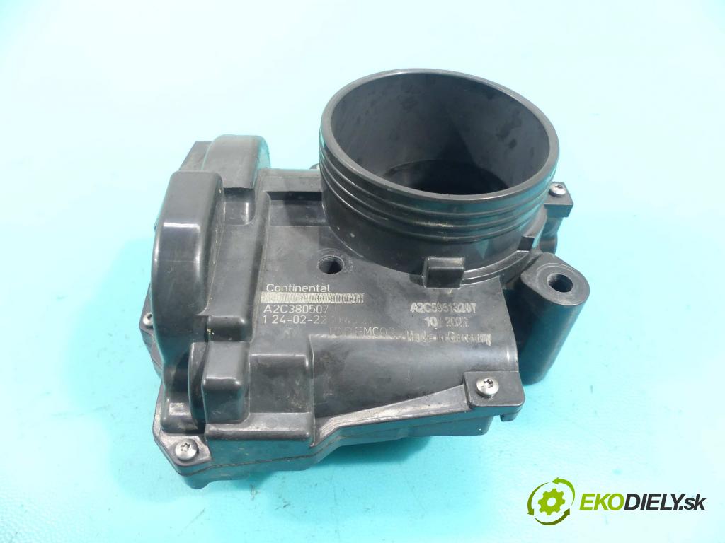 Peugeot 308 I 2007-2013 1.6 16v 120 HP manual 88 kW 1598 cm3 5- klapka A2C59513207 (Škrtiace klapky)