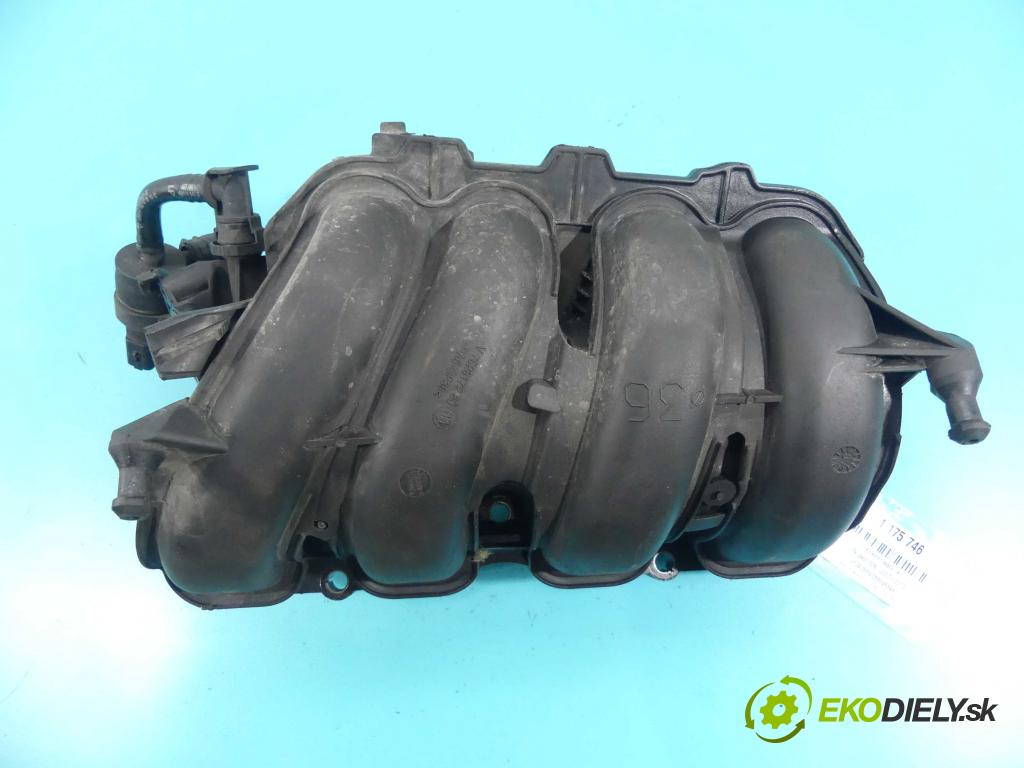 Peugeot 308 I 2007-2013 1.6 16v 120 HP manual 88 kW 1598 cm3 5- zvod nasávací 752817280 (Sacie potrubia)