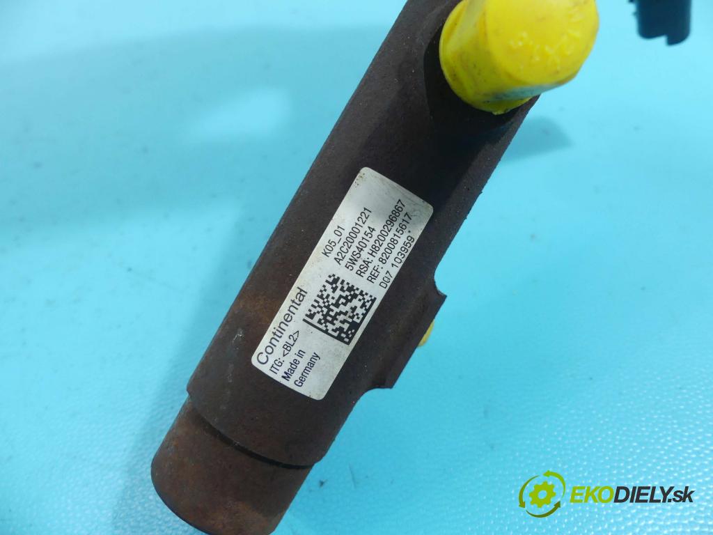 Renault Scenic III 09-16 1.5 dci 106 HP manual 78 kW 1461 cm3 5- lišta vstrekovacia 8200816617 (Vstrekovacie lišty)