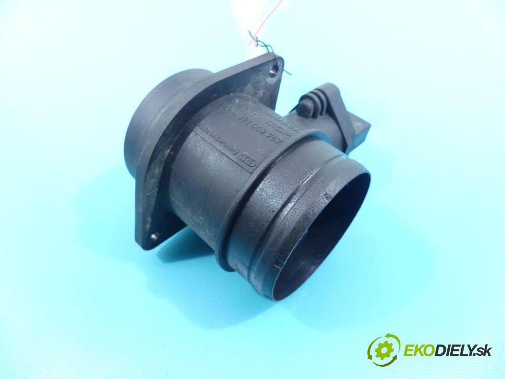 Ford Galaxy Mk1 1995-2006 1.9 tdi 116 HP manual 85 kW 1896 cm3 5- průtokoměr: 0281002757 (Váhy vzduchu)