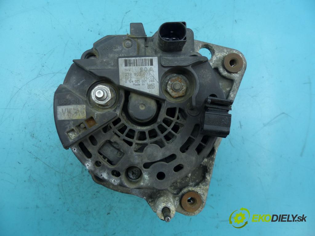 Ford Galaxy Mk1 1995-2006 1.9 tdi 116 hp manual 85 kW 1896 cm3 5- Alternator 0124325001 (Alternátory)