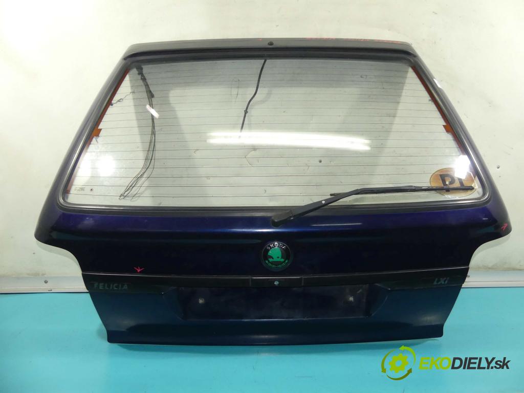 Skoda Felicia 1.3 mpi 54 HP manual 40 kW 1289 cm3 5- zadna kufor  (Zadné kapoty)