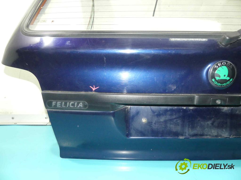 Skoda Felicia 1.3 mpi 54 HP manual 40 kW 1289 cm3 5- zadna kufor  (Zadné kapoty)