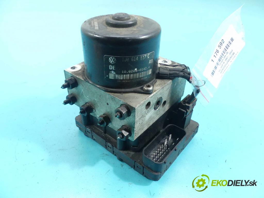 Vw Golf IV 1997-2003 1.9 tdi 90 HP manual 66 kW 1896 cm3 5- čerpadlo abs 1J0614117C (Pumpy ABS)