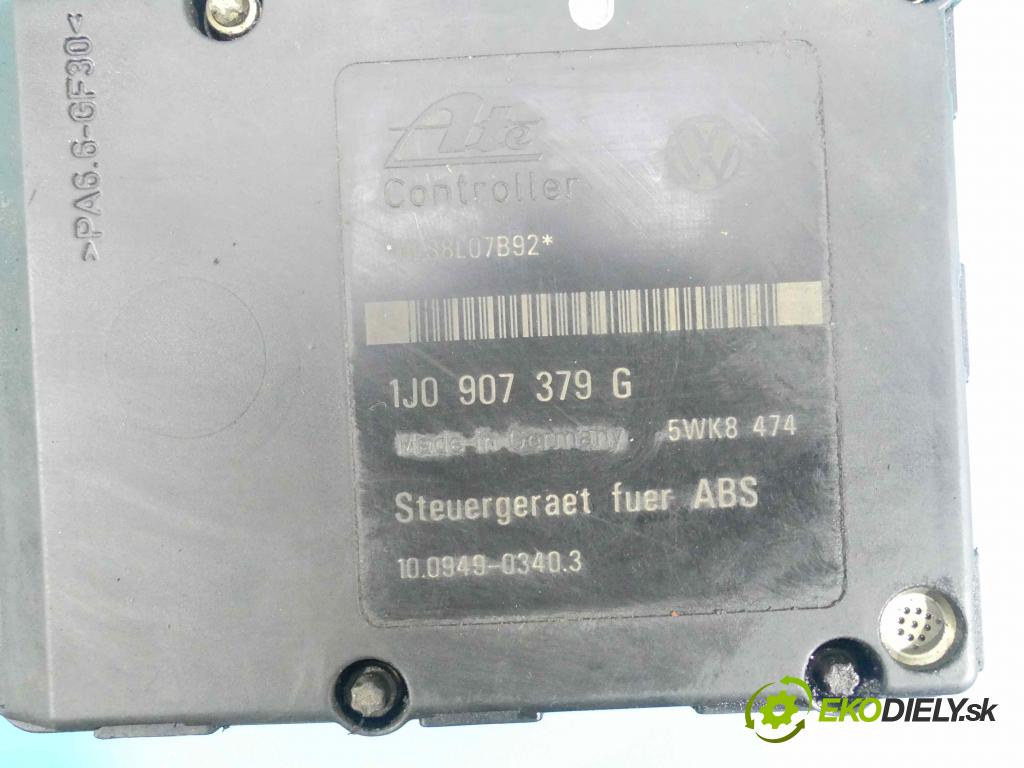 Vw Golf IV 1997-2003 1.9 tdi 90 HP manual 66 kW 1896 cm3 5- čerpadlo abs 1J0614117C (Pumpy ABS)