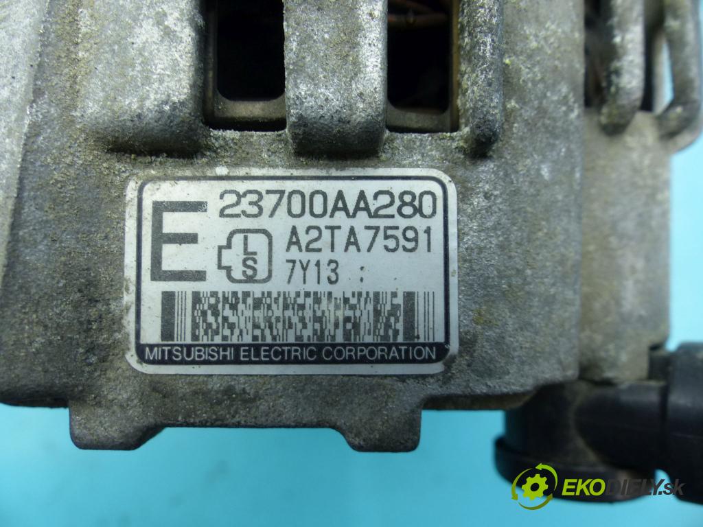 Subaru Forester I SF 1997-2002 2.0 boxer 122 HP manual 90 kW 1994 cm3 5- Alternator 23700AA280 (Alternátory)