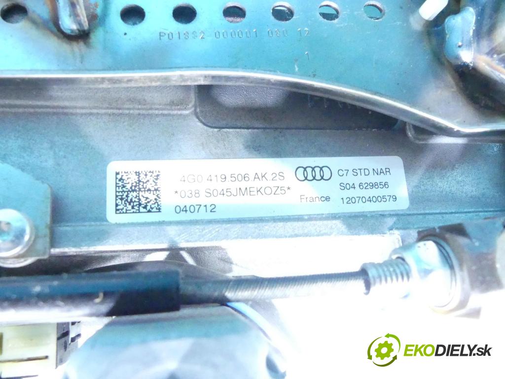 Audi A6 C7 2011-2018 3.0 TFSI 310HP automatic 228 kW 2995 cm3 4- Sloupec: volant 4H0907705K (Tyče riadenia (volantu))