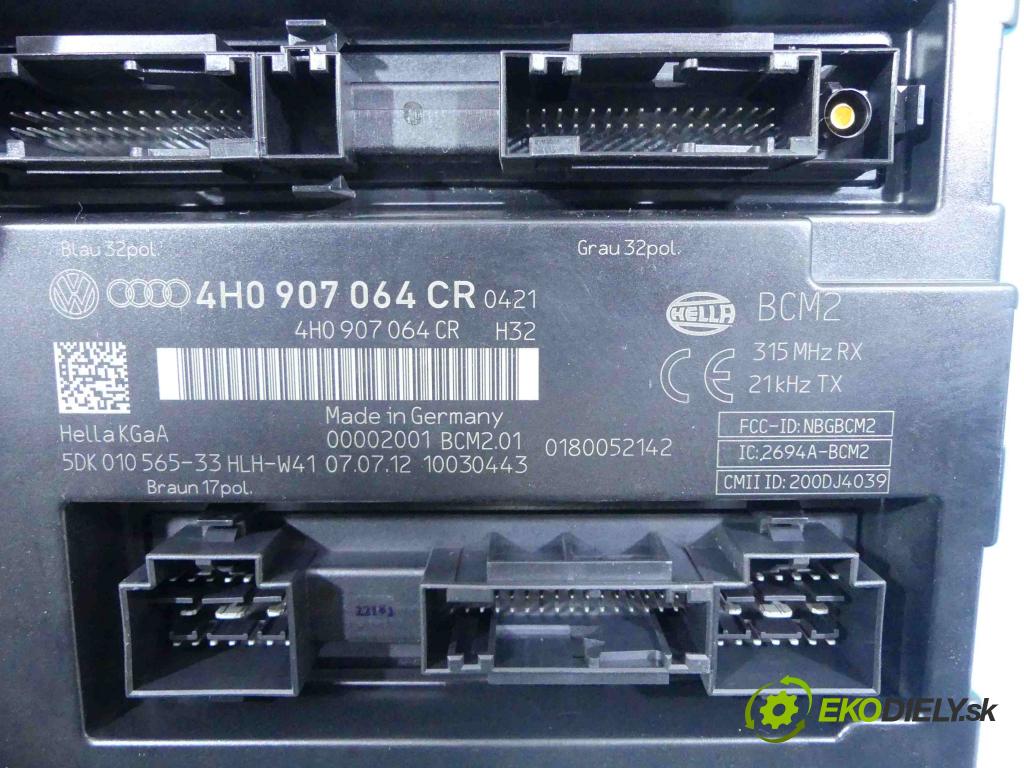 Audi A6 C7 2011-2018 3.0 TFSI 310HP automatic 228 kW 2995 cm3 4- modul riadiaca jednotka 4H0907064CR (Ostatné)