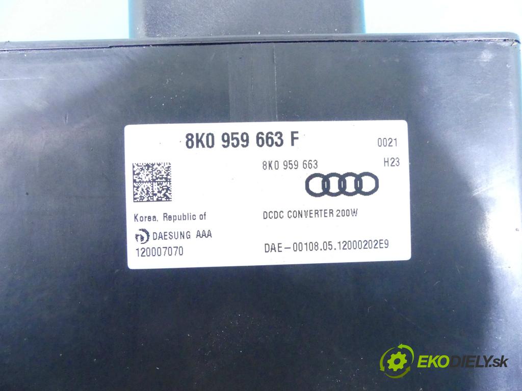 Audi A6 C7 2011-2018 3.0 TFSI 310HP automatic 228 kW 2995 cm3 4- modul riadiaca jednotka 8K0959663F (Ostatné)